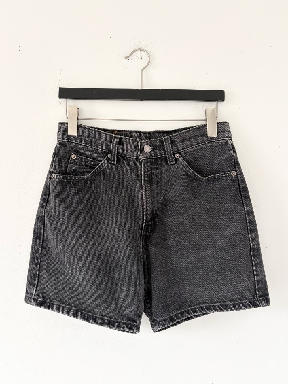 Vintage Levi's 550 Orange Tab Denim Shorts